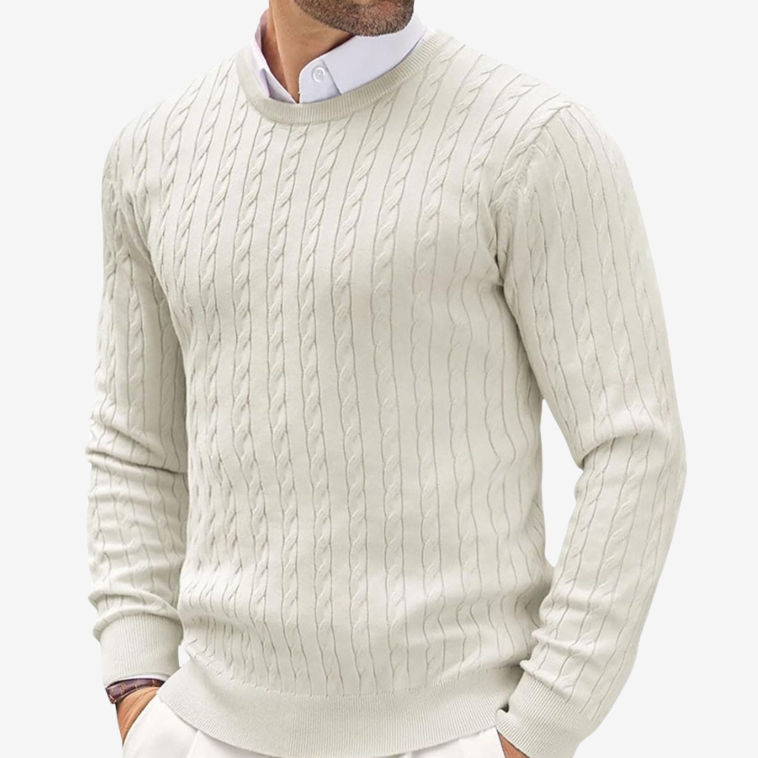 Men's Cable-Knit Sweater