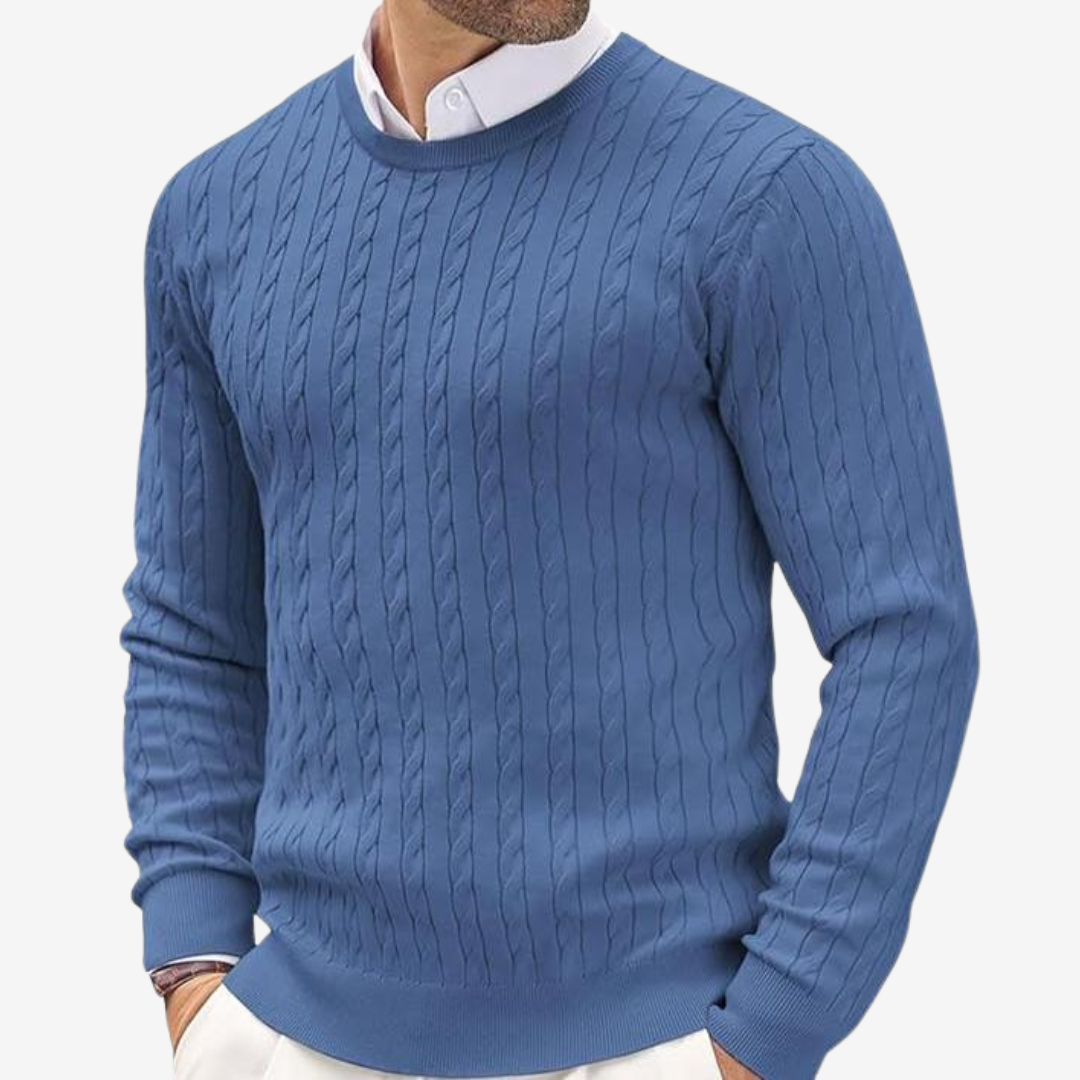 Men's Cable-Knit Sweater
