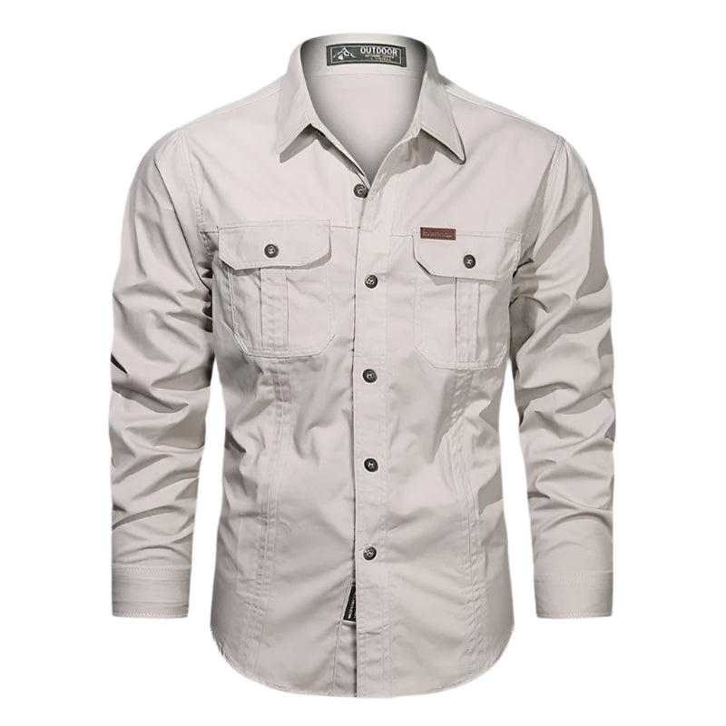 Men's Casual Button-Down Shirt