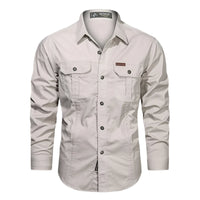 Men's Casual Button-Down Shirt