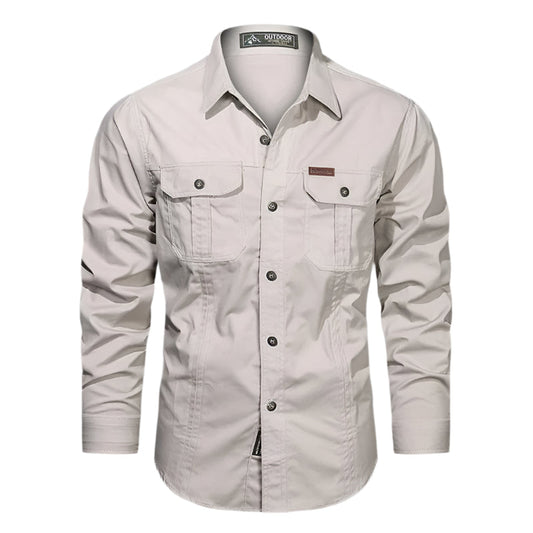Men's Casual Button-Down Shirt