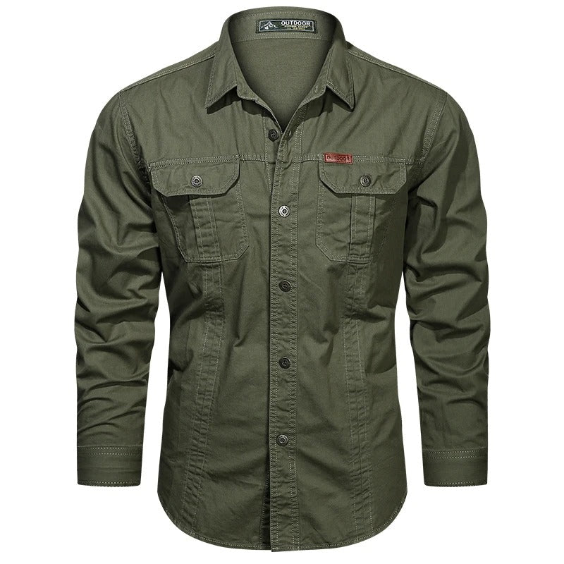 Men's Casual Button-Down Shirt