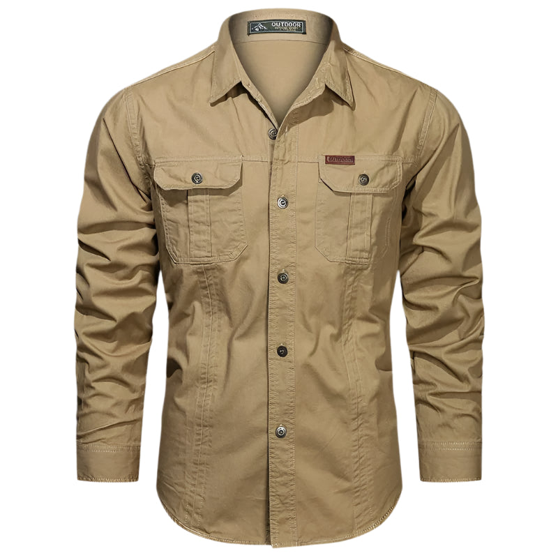 Men's Casual Button-Down Shirt