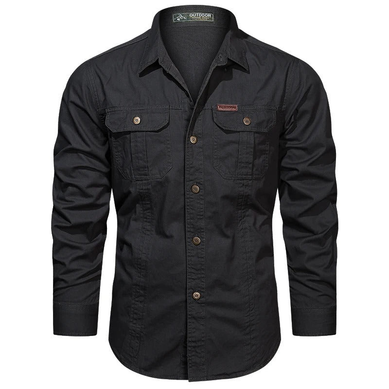 Men's Casual Button-Down Shirt