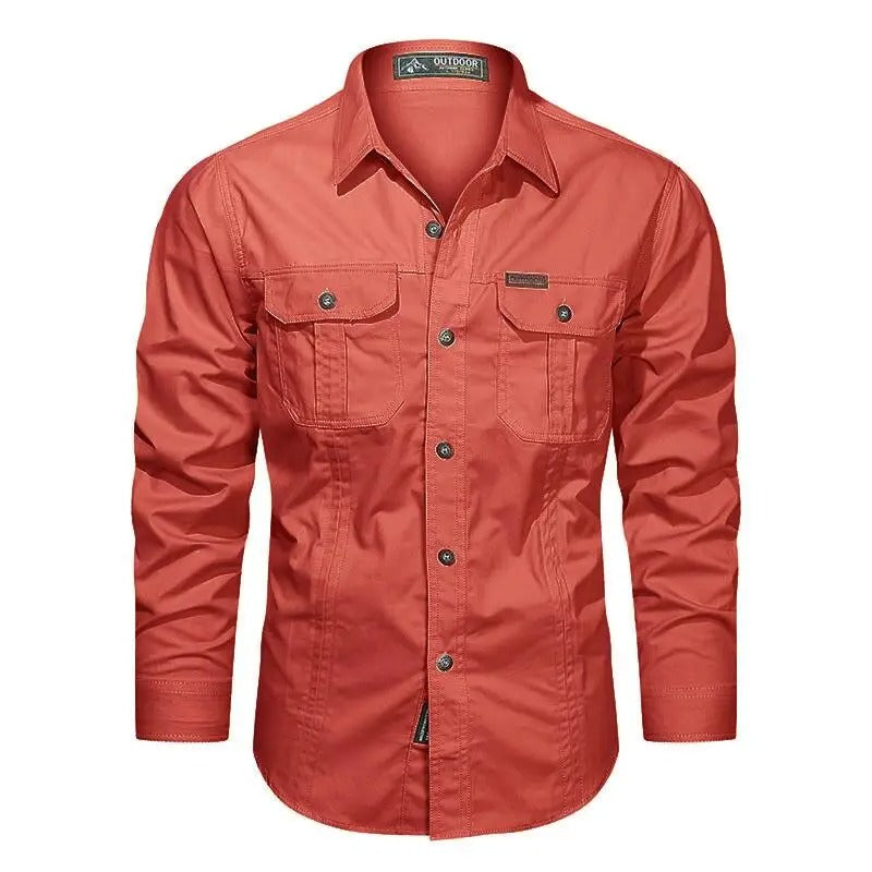Men's Casual Button-Down Shirt