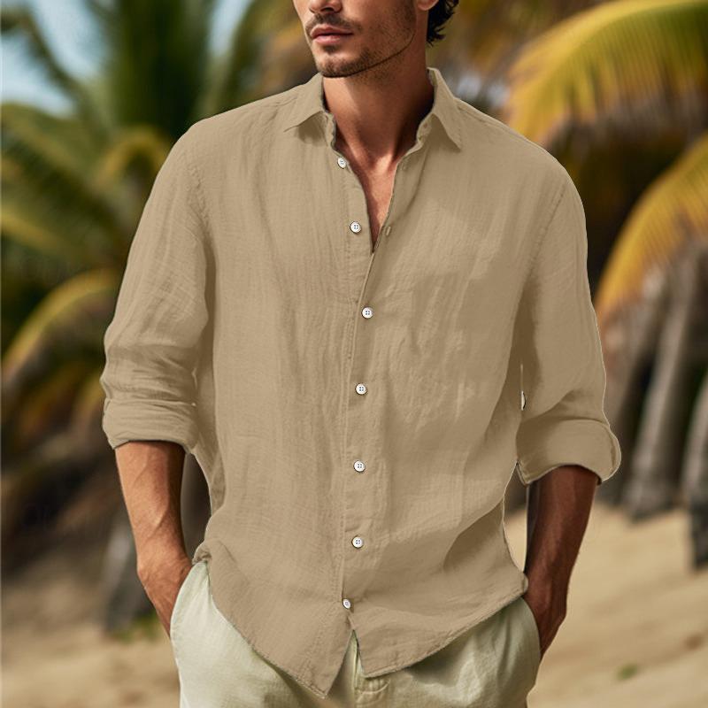 Men's Casual Button-Down Shirt