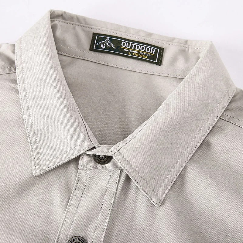 Men's Casual Button-Down Shirt