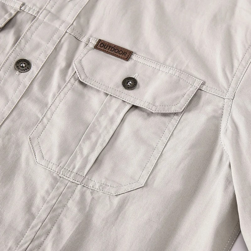 Men's Casual Button-Down Shirt