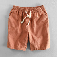 Men's Casual Elastic Waist Shorts