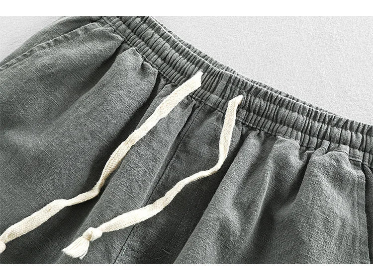 Men's Casual Elastic Waist Shorts
