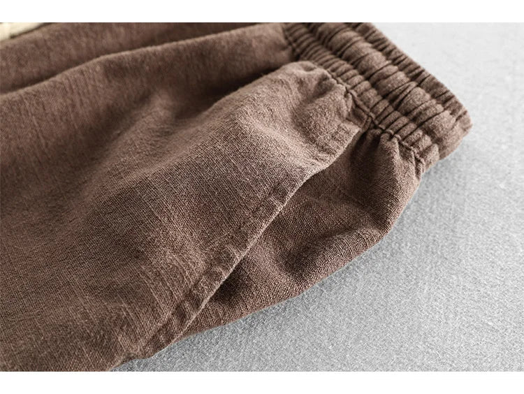 Men's Casual Elastic Waist Shorts