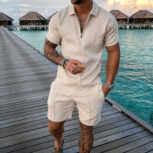 Men's Casual Short-Sleeve Summer Set