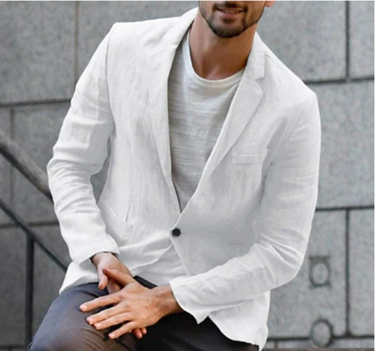 Men's Casual Single-Breasted Blazer