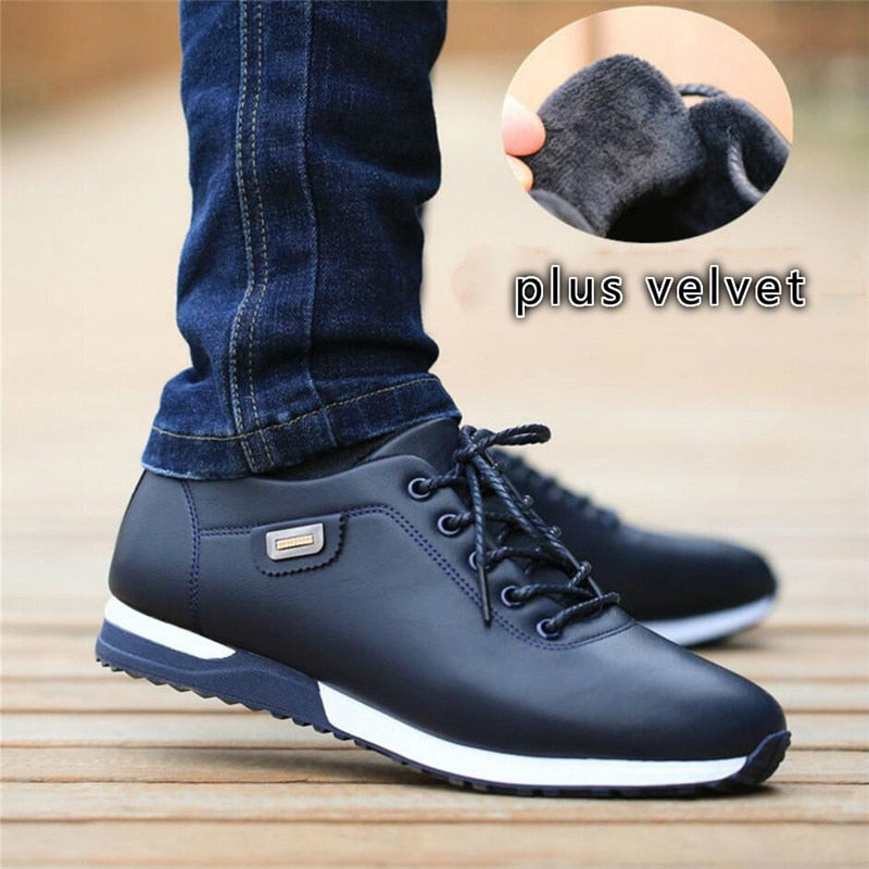 Men's Casual Sneakers with Velvet Lining