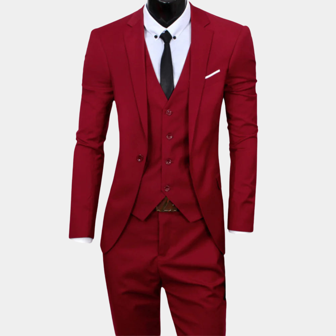 Men's Classic Three-Piece Formal Suit