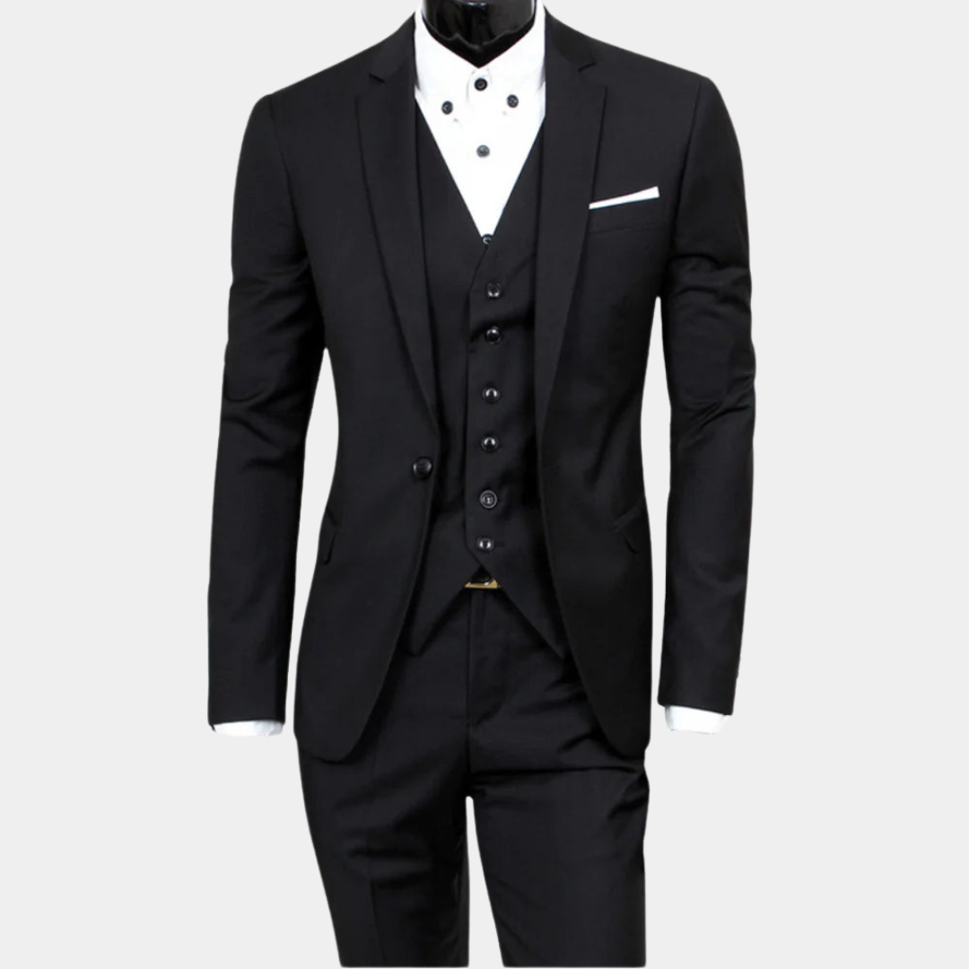 Men's Classic Three-Piece Formal Suit