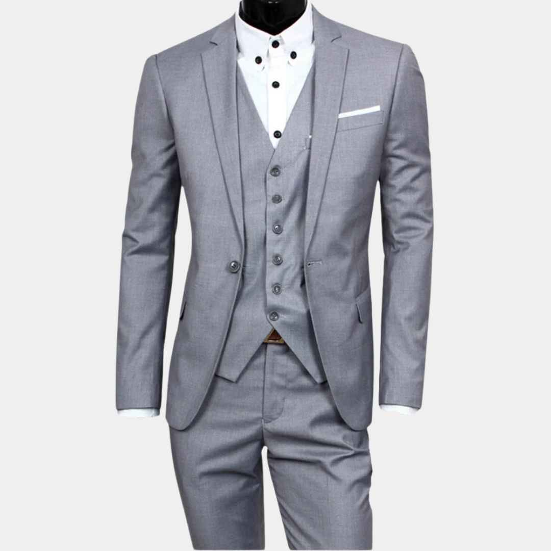 Men's Classic Three-Piece Formal Suit