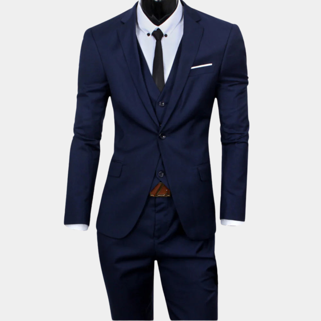 Men's Classic Three-Piece Formal Suit