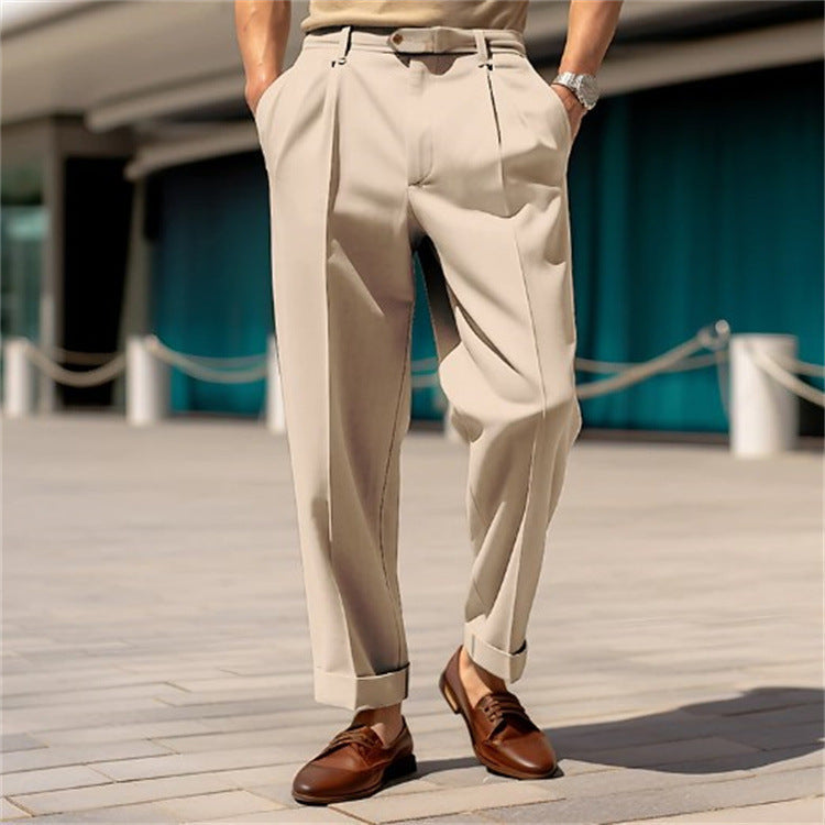 Men's Classic Trousers: Versatile & Comfortable