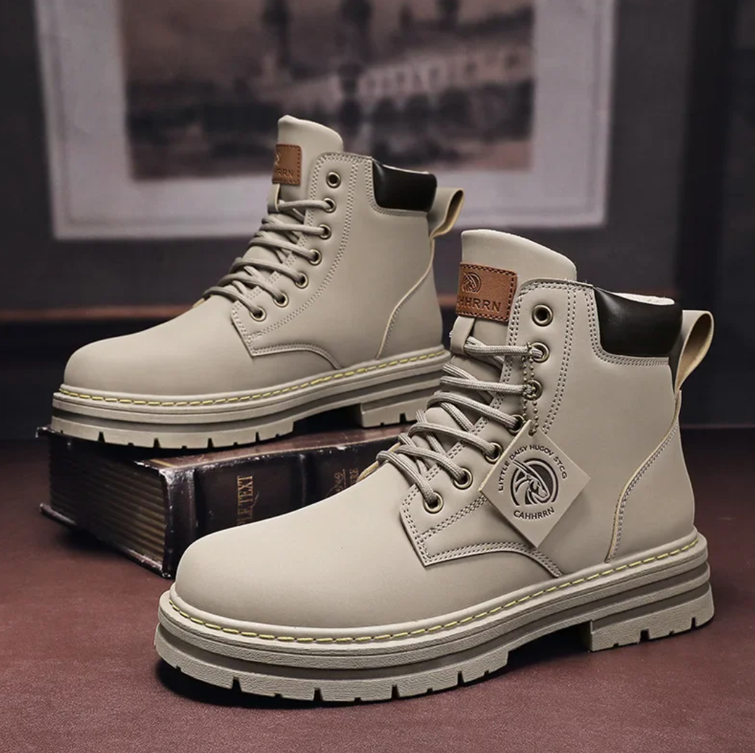 Men's Comfortable Lace-Up Boots