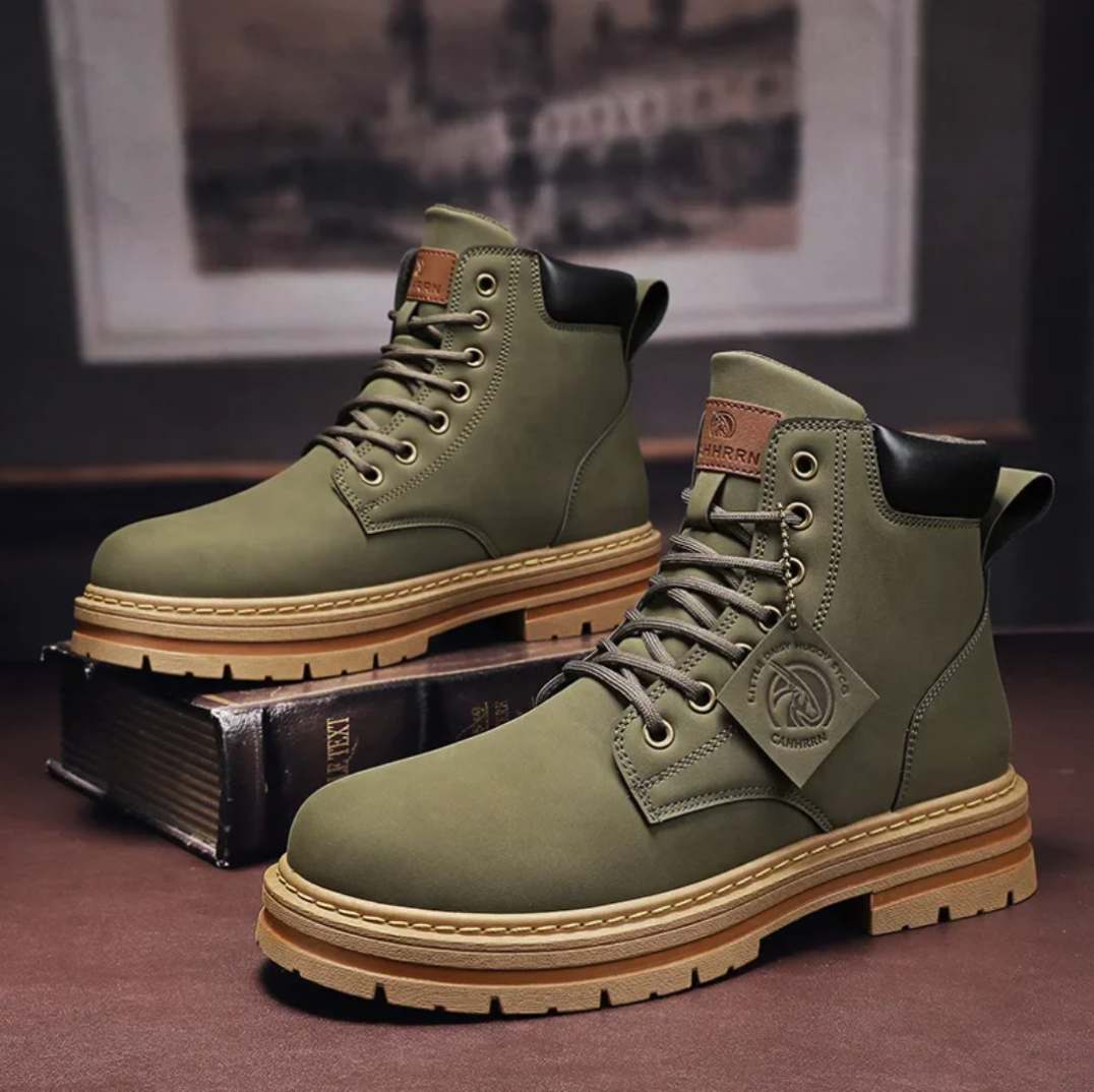 Men's Comfortable Lace-Up Boots