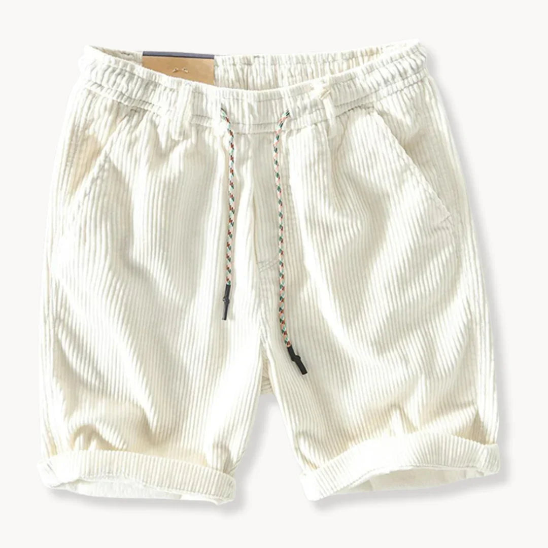 Men's Corduroy Drawstring Shorts