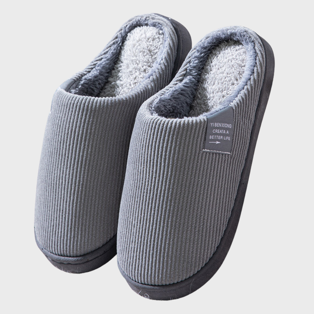 Men's Corduroy House Slippers