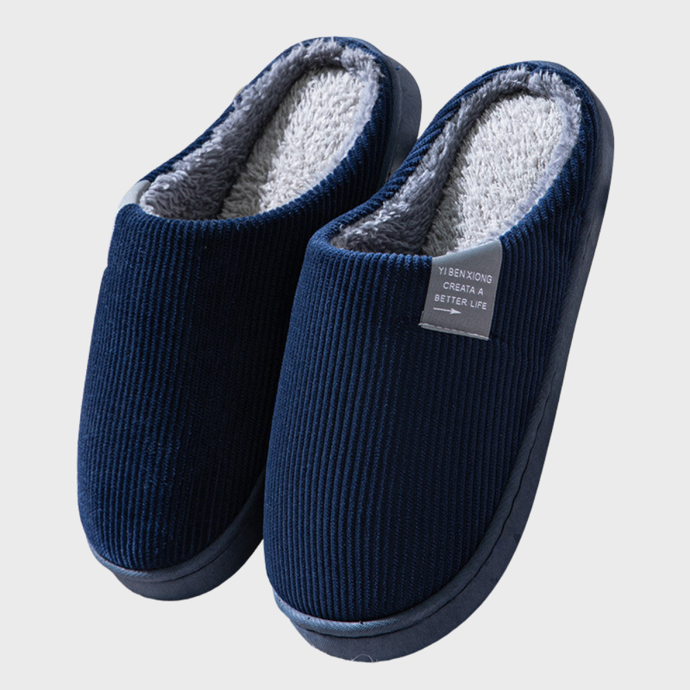 Men's Corduroy House Slippers