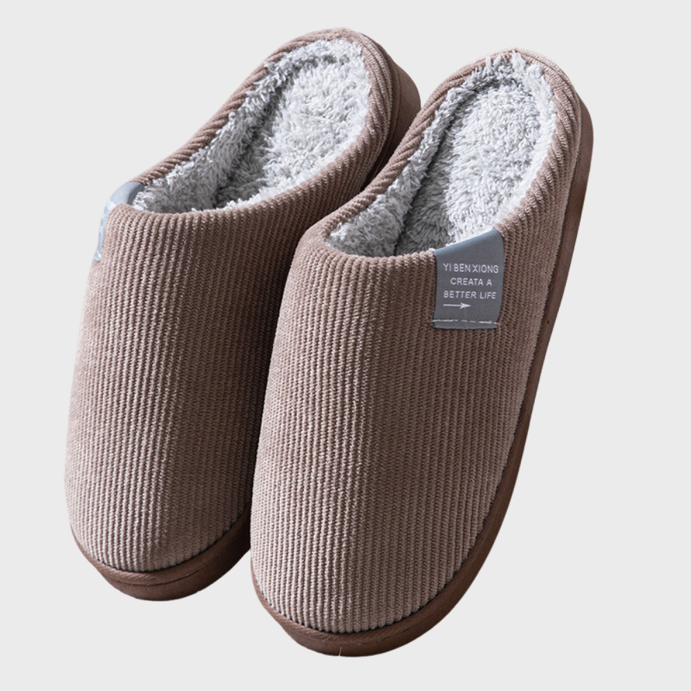 Men's Corduroy House Slippers