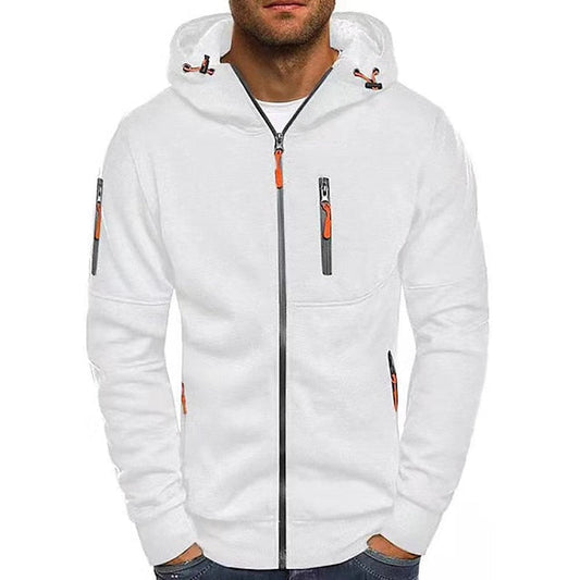 Men's Cotton Zip-Up Hoodie
