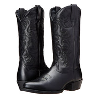 Men's Cowboy Boots - Black & Brown