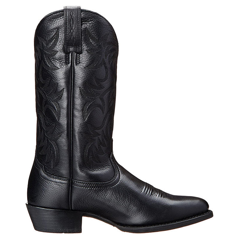 Men's Cowboy Boots - Black & Brown