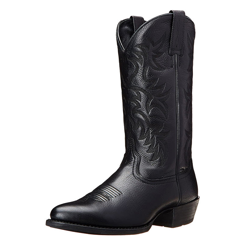 Men's Cowboy Boots - Black & Brown