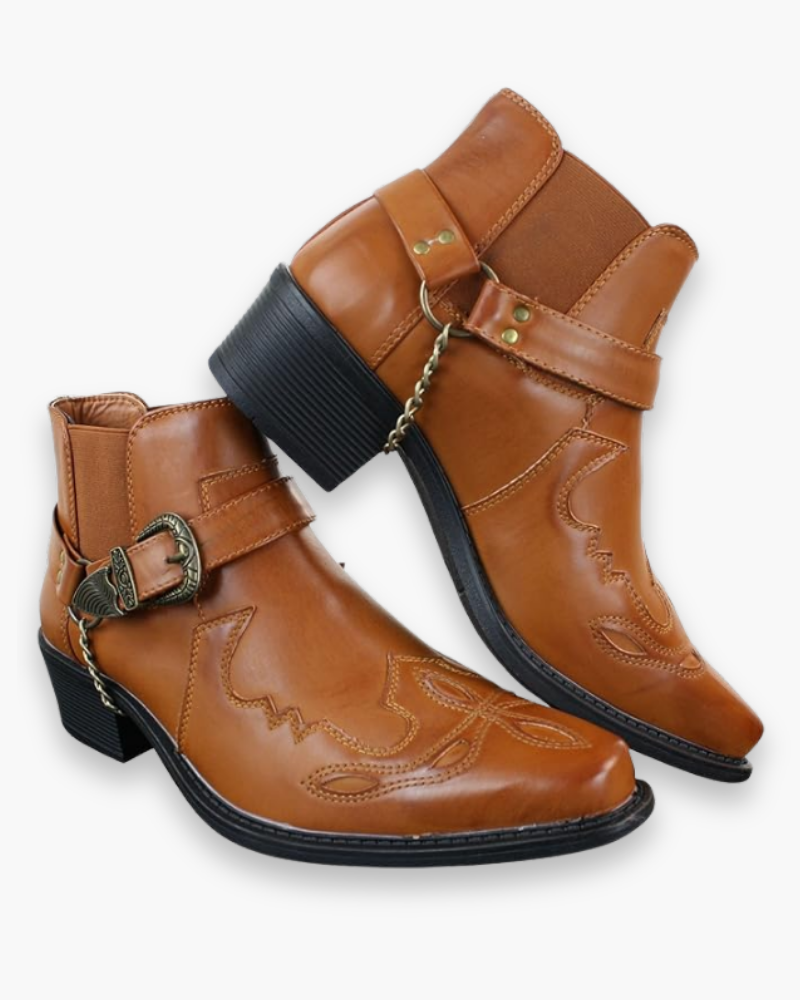 Men's Cowboy Boots - Western Elegance and Comfort