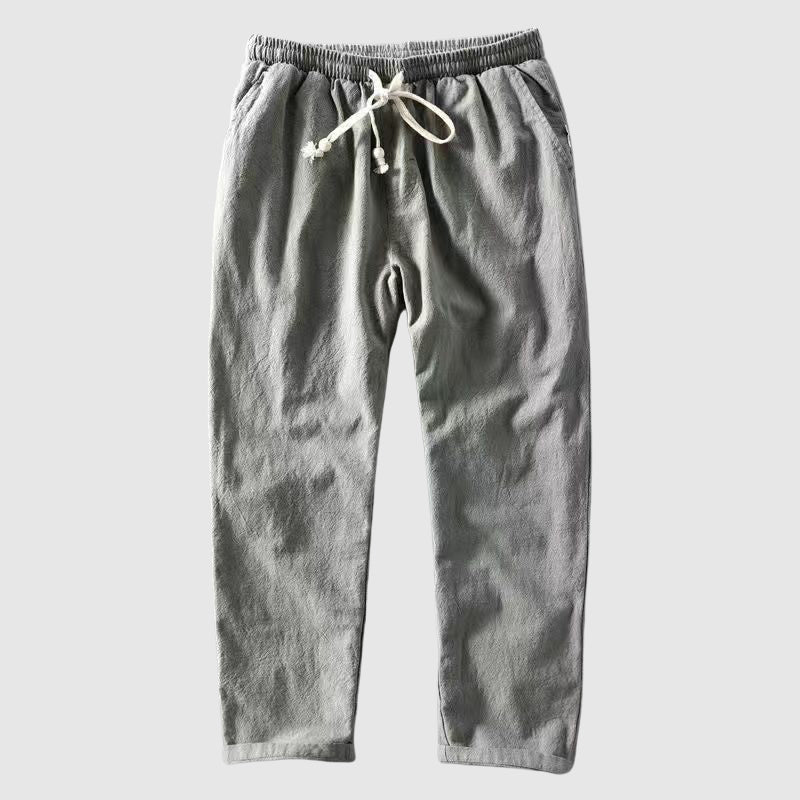 Men's Cropped Casual Trousers