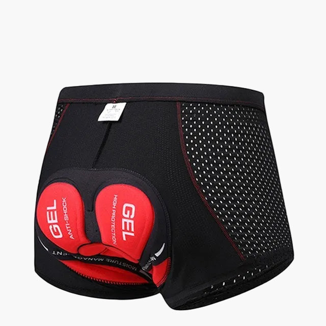 Men's Cycling Shorts with 5D Gel Pad for Superior Comfort and Shock Absorption
