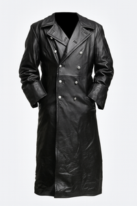 Men's Double-Breasted Trench Coat