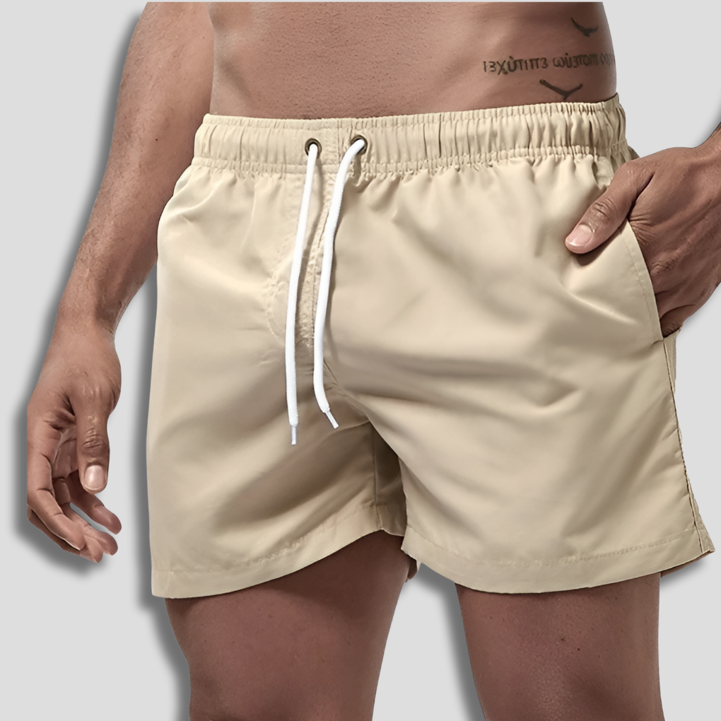 Men's Drawstring Swim Trunks