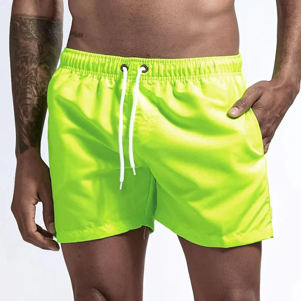 Men's Drawstring Swim Trunks