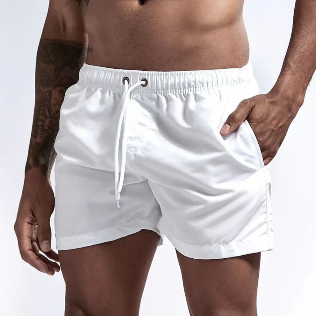 Men's Drawstring Swim Trunks