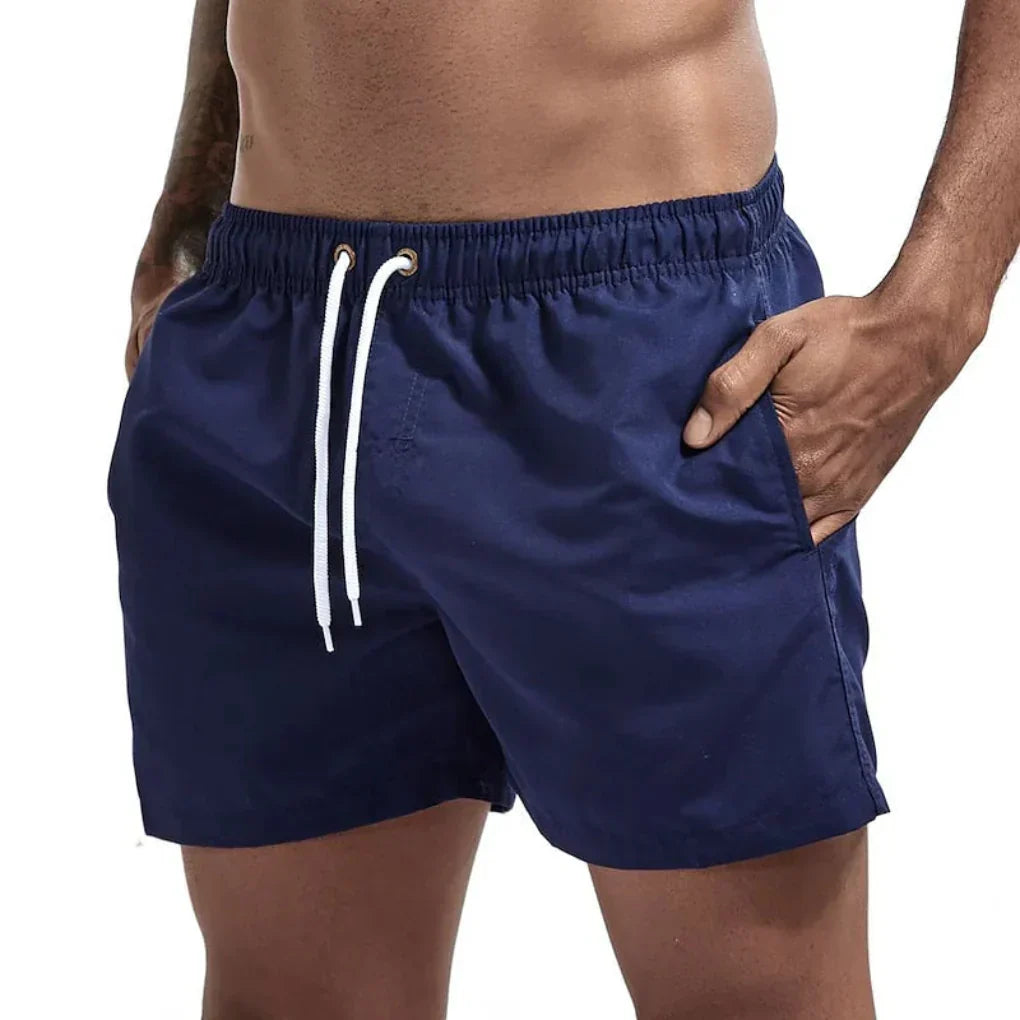 Men's Drawstring Swim Trunks