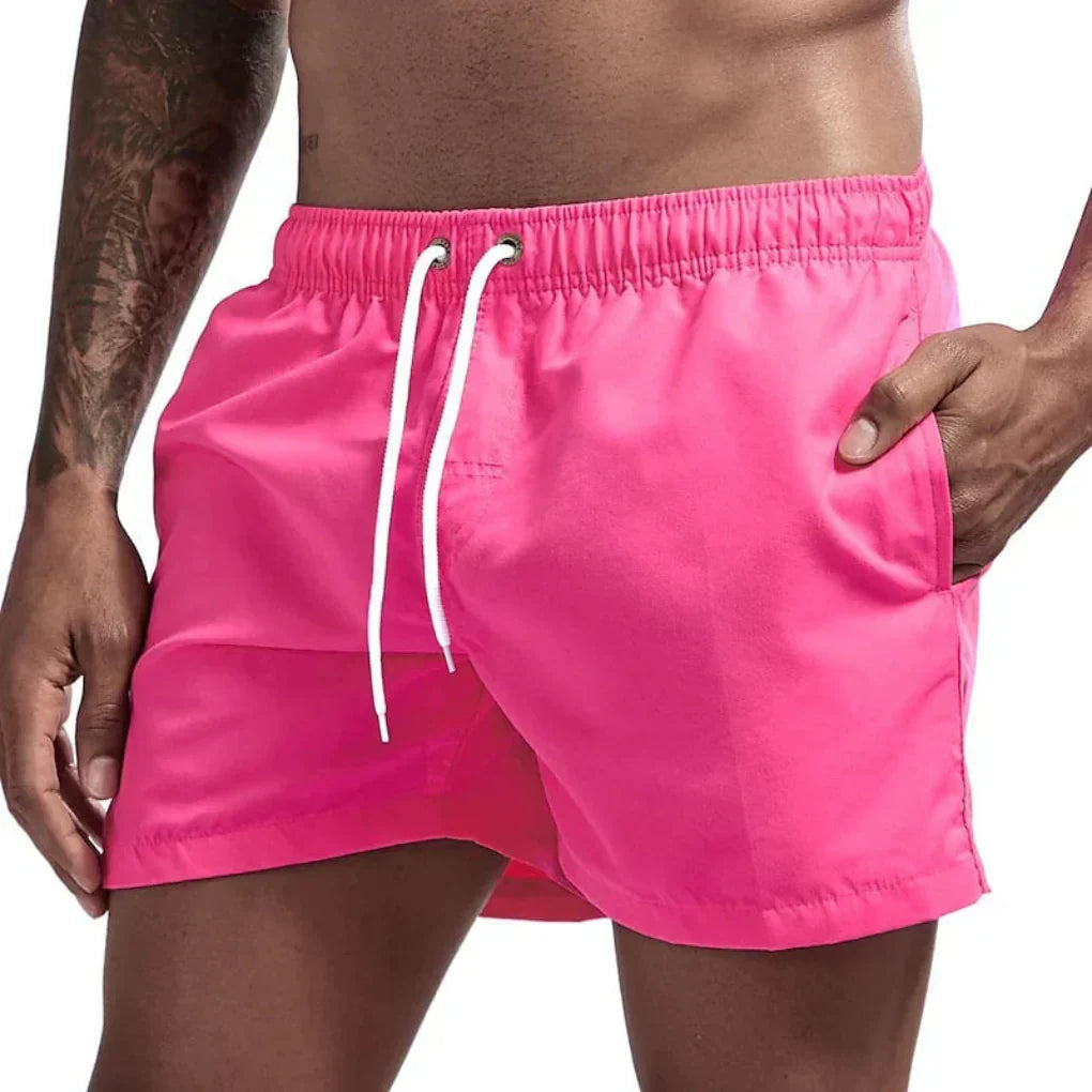 Men's Drawstring Swim Trunks