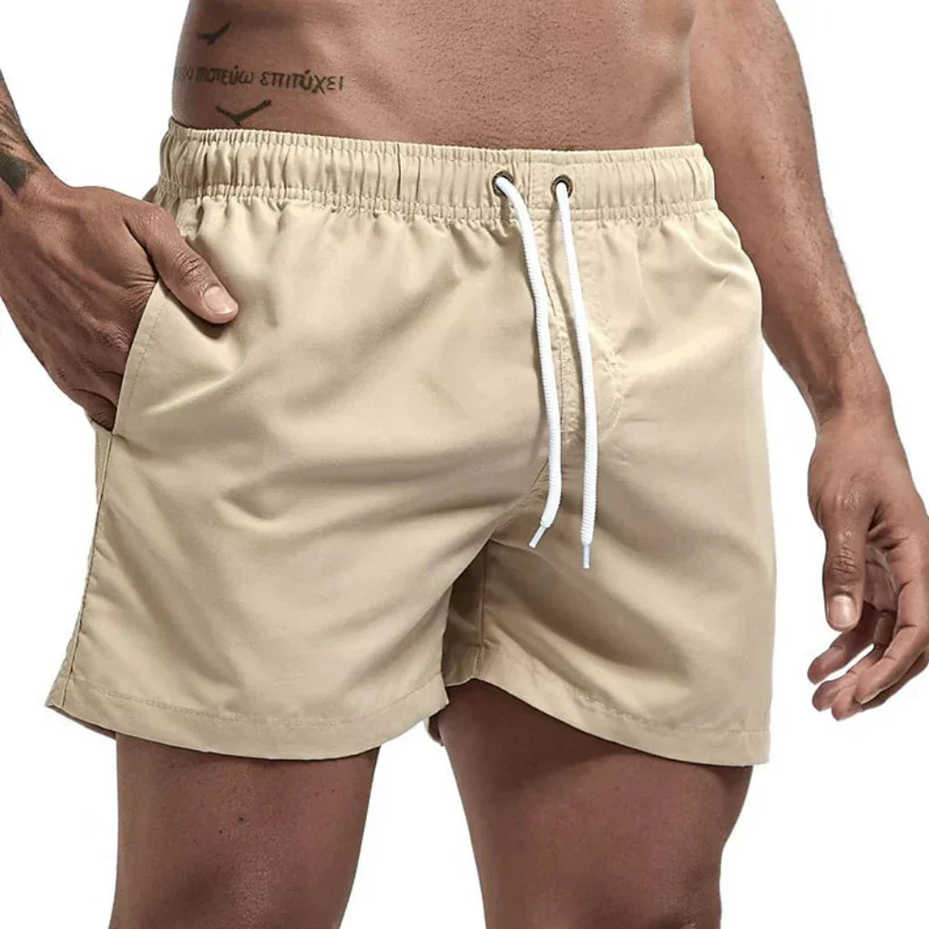 Men's Drawstring Swim Trunks