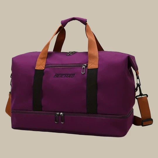 Men's Duffle Gym Bag with Shoe Compartment