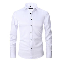 Men's Elegant Anti-Wrinkle Button-Down Shirt