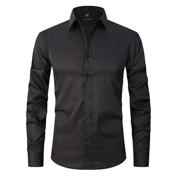 Men's Elegant Anti-Wrinkle Button-Down Shirt