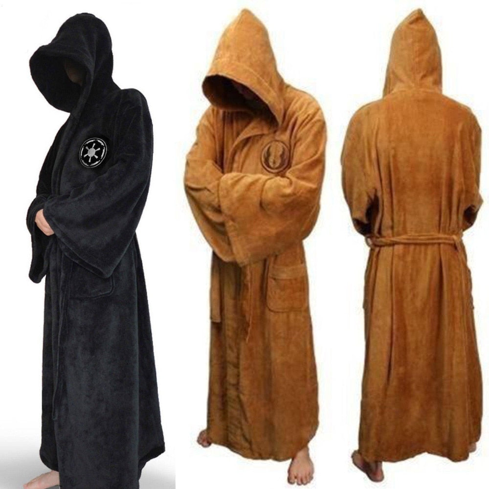 Men's Flannel Bathrobe | Long & Warm Bathrobe for Men