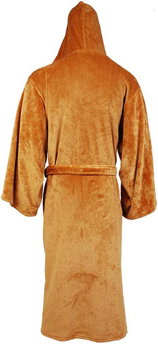 Men's Flannel Bathrobe | Long & Warm Bathrobe for Men