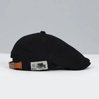 Men's Flat Cap with Adjustable Strap