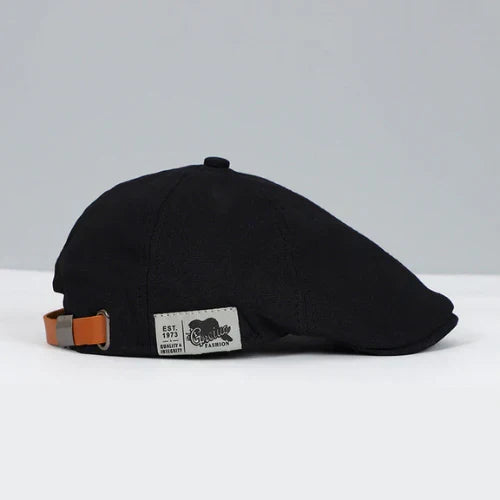 Men's Flat Cap with Adjustable Strap
